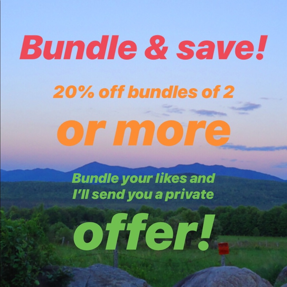 💓Bundle & save!💓